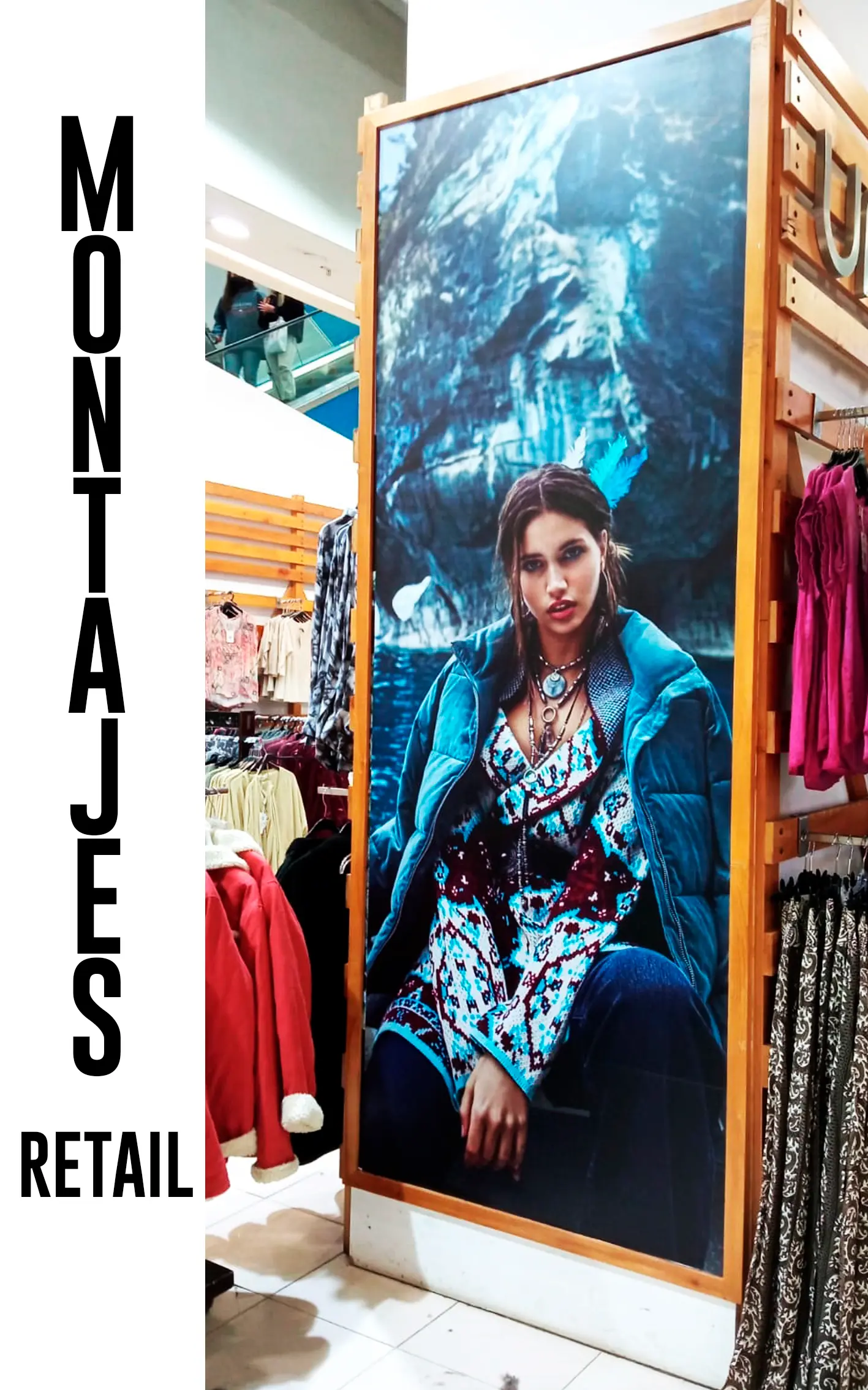 Montaje Gráfico Punto de Venta — proyecto de publicidad gráfica por JKP.PIXEL