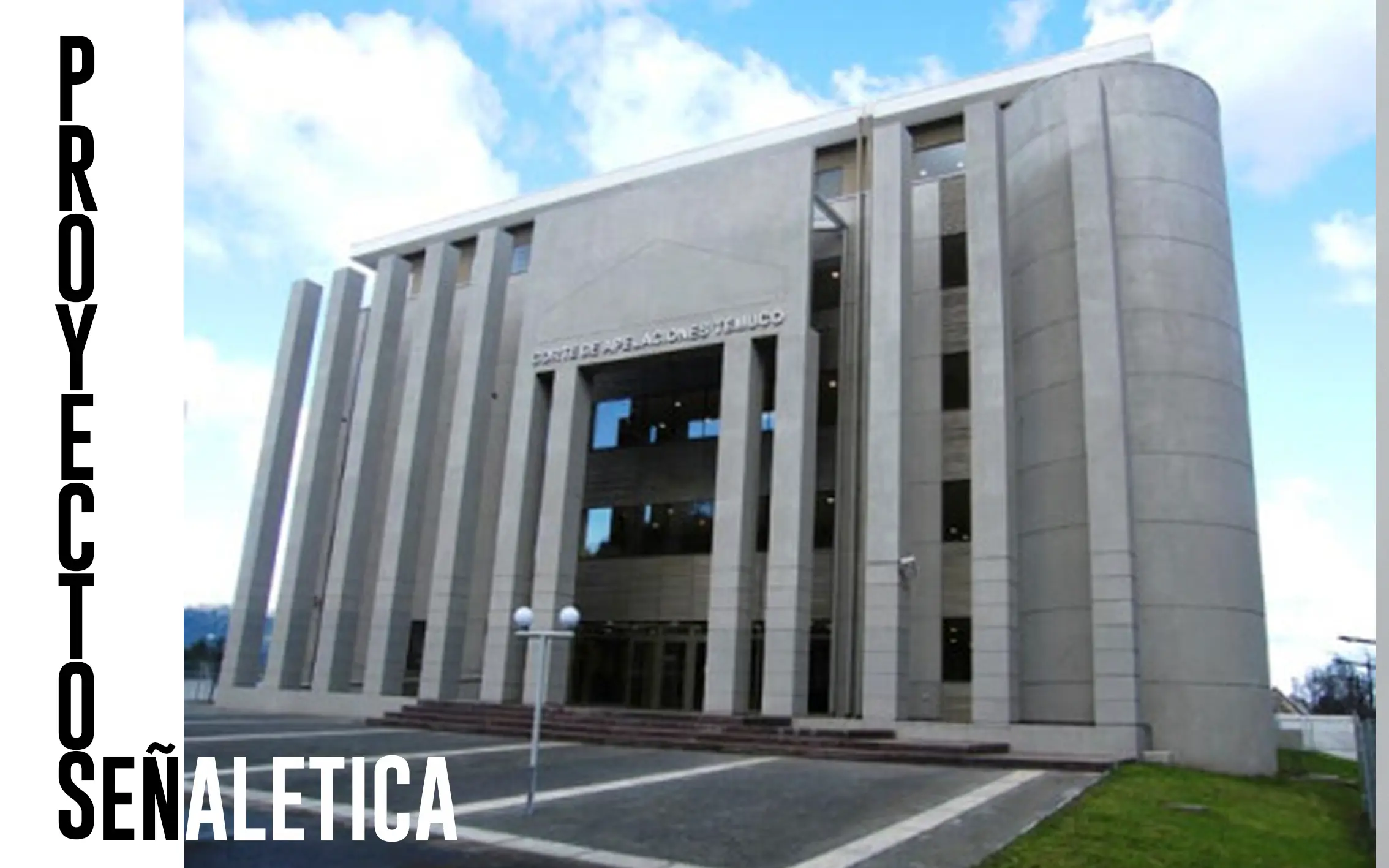 Corte de Apelaciones de Temuco — proyecto de señalética por JKP.PIXEL